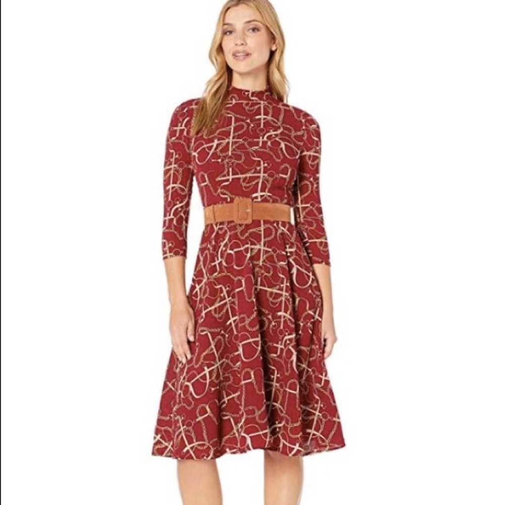 Donna Morgan Status Print Dress